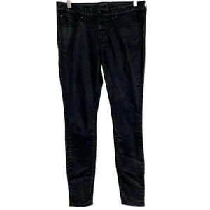 GAP 8/29 black jeans‎ with slight sheen LNC